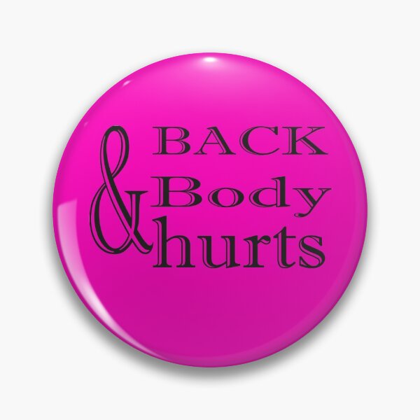 Item preview, Funny Back And Body Hurts T-Shirt  designed and sold by midodesign20.