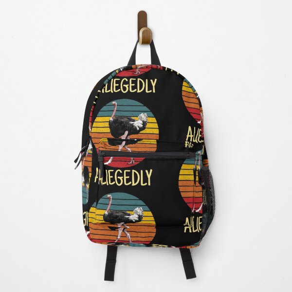 Item preview, Allegedly funny ostrich retro vintage designed and sold by Mohamed allbdrany.