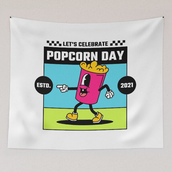 Item preview, Popcorn Day designed and sold by Pinu005.