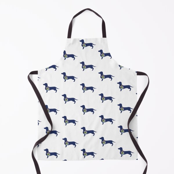 Item preview, Maine Dachshund Flag designed and sold by Wienerful.