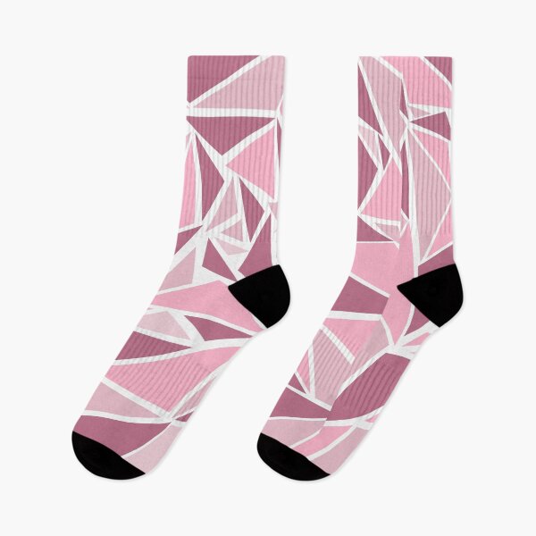 Item preview, pink geometric print pattern designed and sold by House of Hartz by: Dominique11.