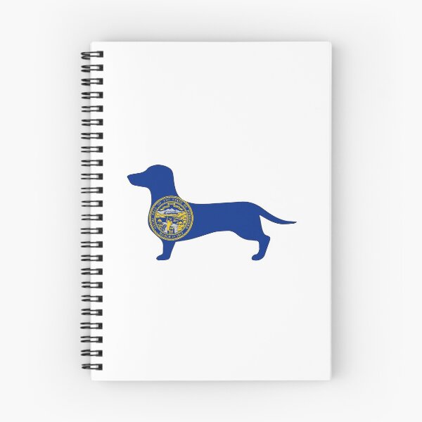 Item preview, Nebraska Dachshund Flag designed and sold by Wienerful.