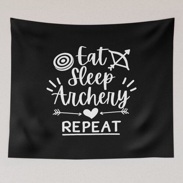 Item preview, Eat Sleep Archery Repeat ,Archery Style Tee,Archer Bow Shirt. designed and sold by Babe3955.