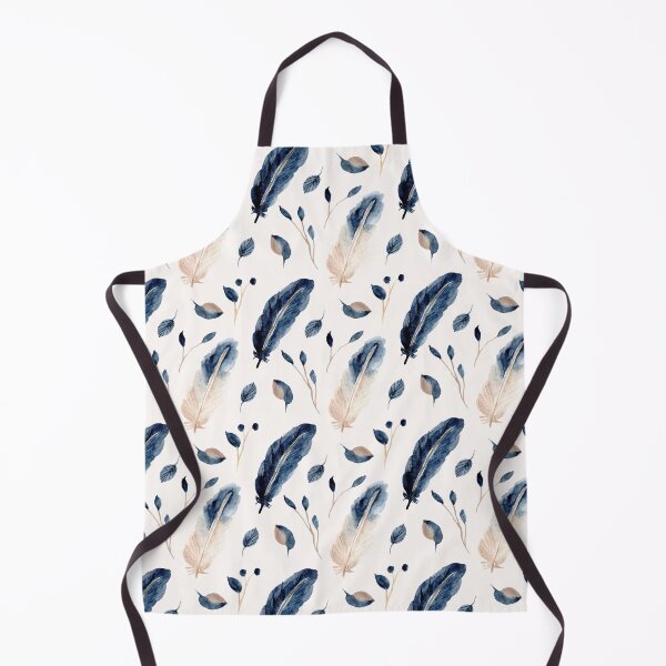 Item preview, Blue feathers pattern designed and sold by TransFoto.