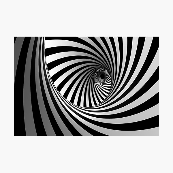 Item preview, Op art  black white designed and sold by Iram Hassan.
