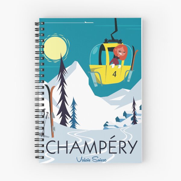 Item preview, Champéry ski poster designed and sold by Gary Godel.