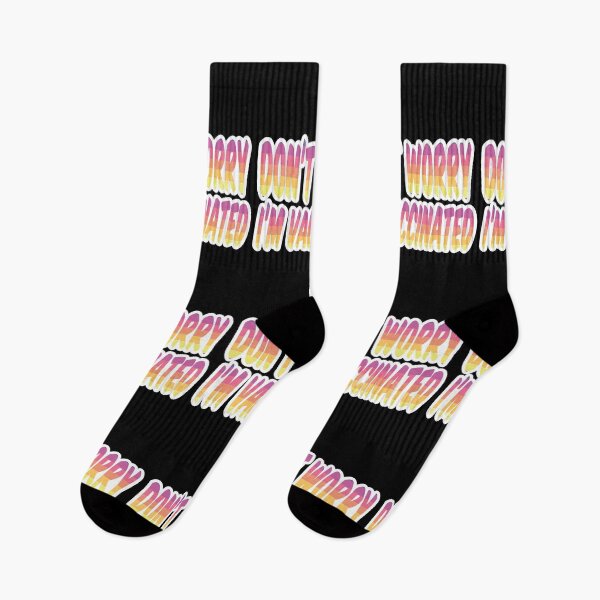 Item preview, Don't Worry I'm Vaccinated designed and sold by ADAMYASS.
