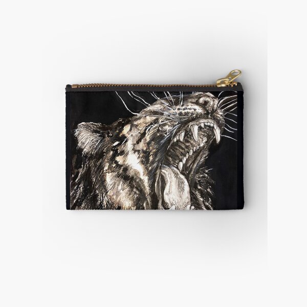 Item preview, Black and white tiger. Tiger's grin. Tiger's mouth. designed and sold by Elena Reutova.