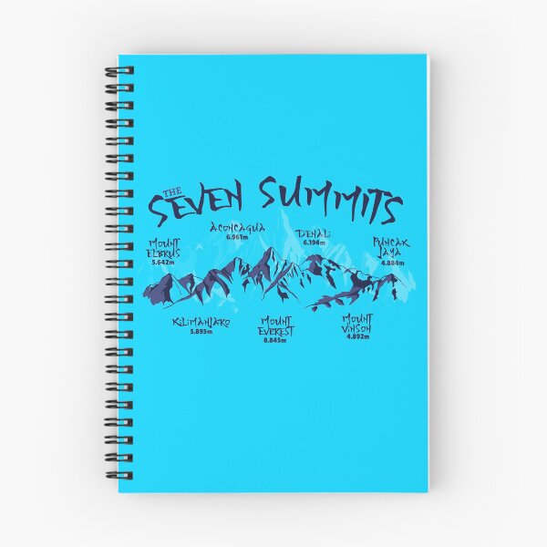 Item preview, The Seven Summits Challenge designed and sold by Piztees.