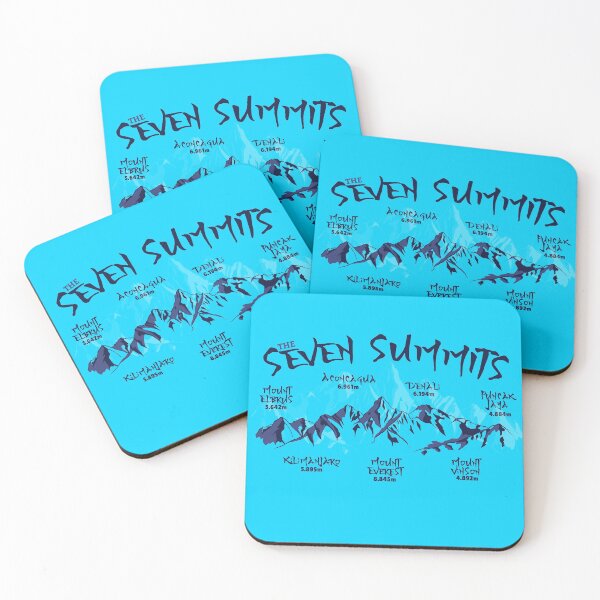 Item preview, The Seven Summits Challenge designed and sold by Piztees.