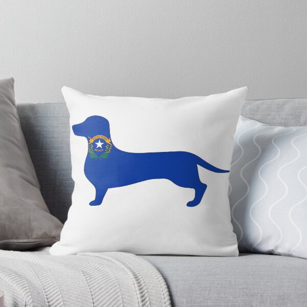 Item preview, Nevada Dachshund Flag designed and sold by Wienerful.