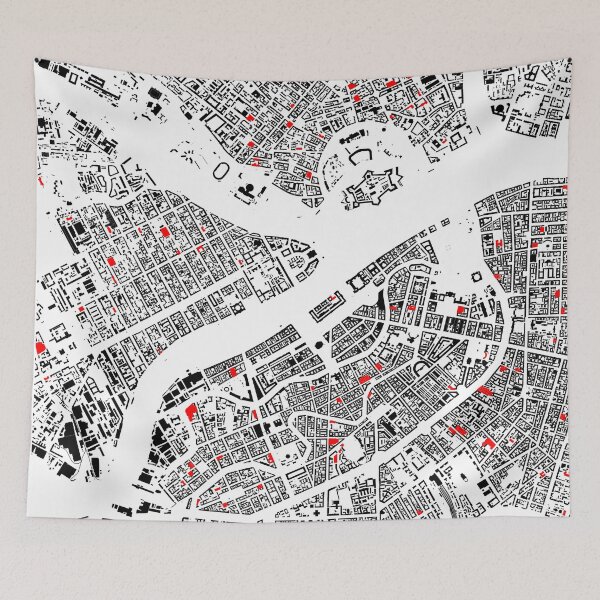 Item preview, Saint Petersburg, schools in color designed and sold by jean-nicolas.