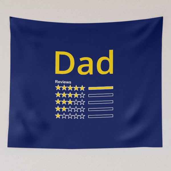 Item preview, Dad 5-star Review designed and sold by CreativeDomain.
