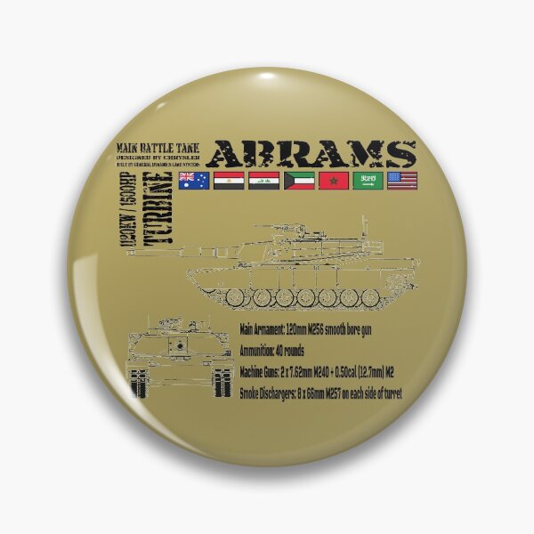 Item preview, Abrams Main Battle Tank M1A1 M1A2 designed and sold by shaynetwright.