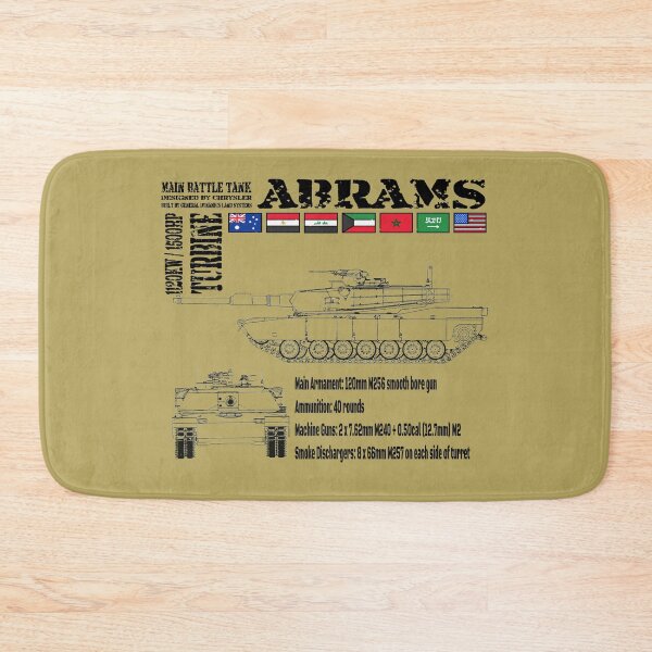 Item preview, Abrams Main Battle Tank M1A1 M1A2 designed and sold by shaynetwright.