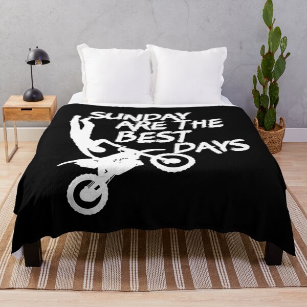 Item preview, Sunday Are The Best Days Motocross Off Road Lovers Riding designed and sold by Akmloza.