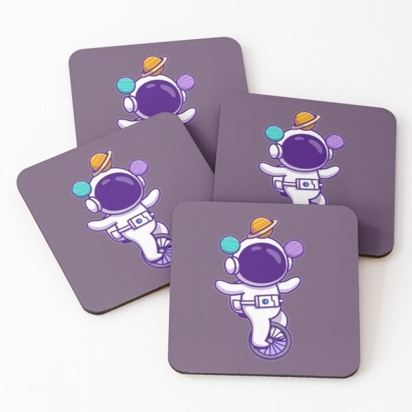 Item preview,  Astronaut Juggles Planets On A Unicycle designed and sold by ZghoulStore.