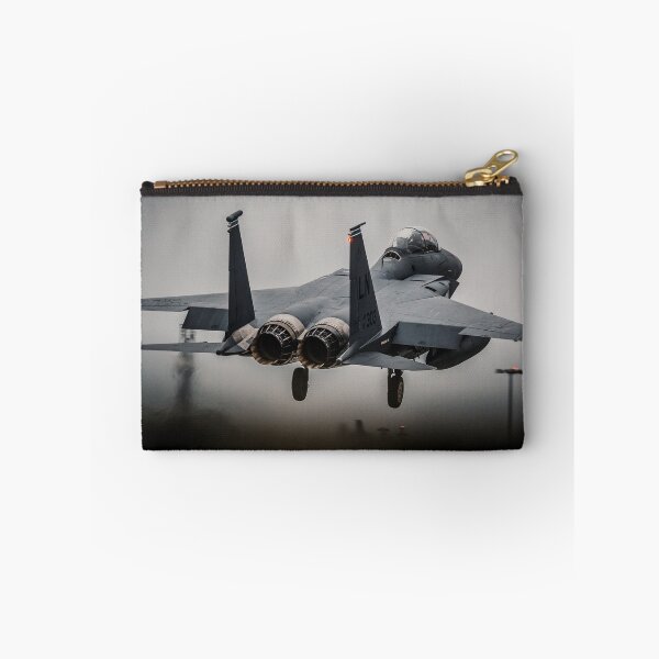 Item preview, F-15E Strike Eagle United States (USAF) Air Force Landing Image Photo Fine Print Sticker designed and sold by 223Images.