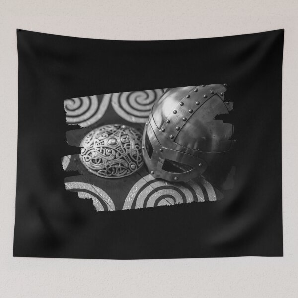 Item preview, Viking Warrior Helmet and Shield designed and sold by Orkneyology.