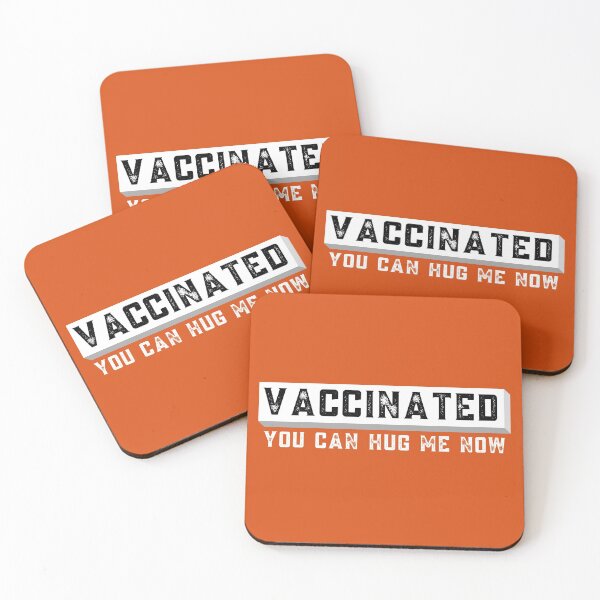 Item preview, Vaccinated You Can Hug Me Now designed and sold by VBeesTees.