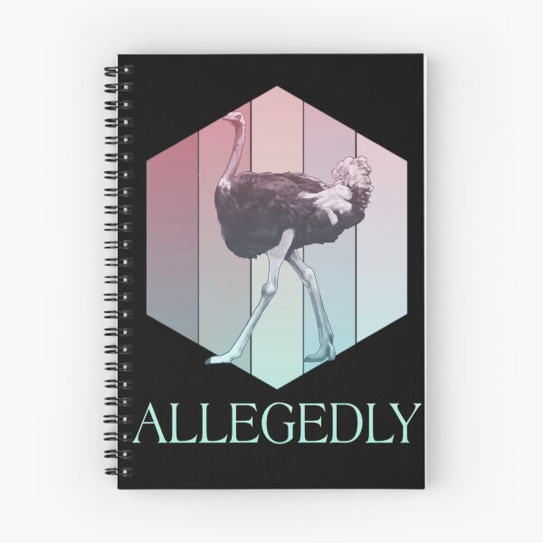 Item preview, Allegedly funny ostrich retro vintage designed and sold by Mohamed allbdrany.