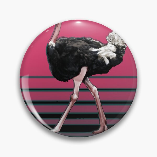 Item preview, Allegedly funny ostrich retro vintage designed and sold by Mohamed allbdrany.