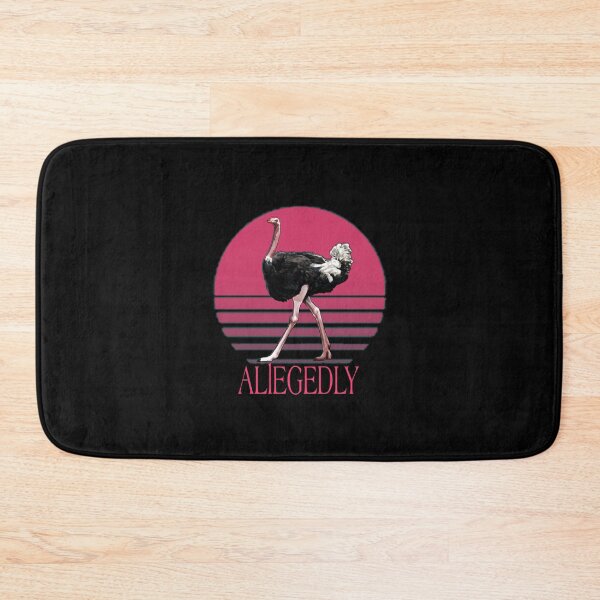 Item preview, Allegedly funny ostrich retro vintage designed and sold by Mohamed allbdrany.
