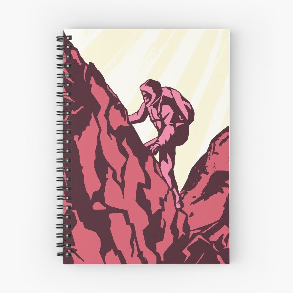 Item preview, Vintage Hiker Climbing designed and sold by Piztees.