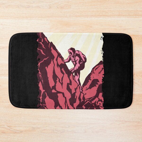 Item preview, Vintage Hiker Climbing designed and sold by Piztees.
