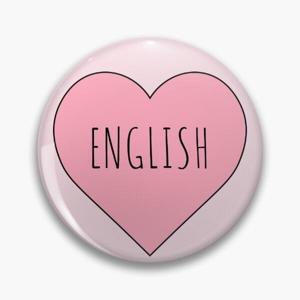 Item preview, I Love English designed and sold by penpixelart.