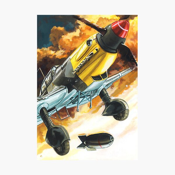 WW2 Luftwaffe Junker 87 Stuka dive bomber Photographic Print