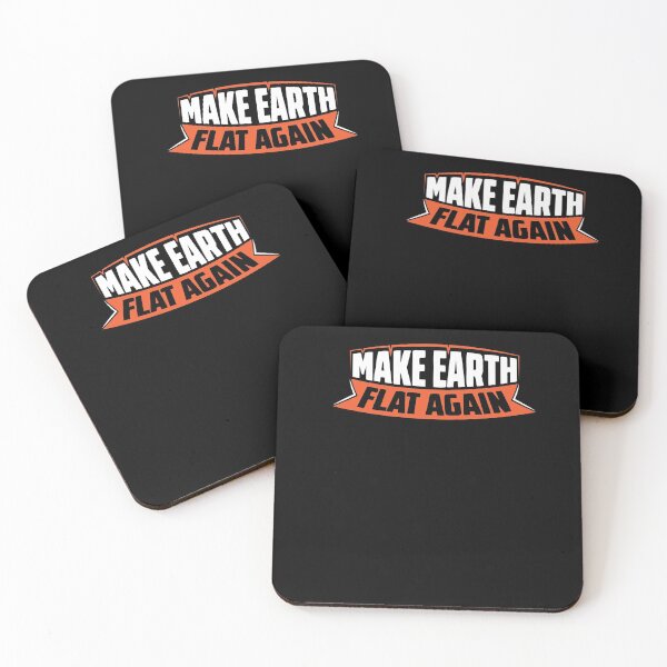 Item preview, Make Earth Flat Again space joke shirt designed and sold by Grinover.