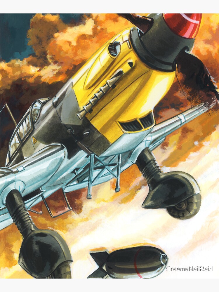 WW2 Luftwaffe Junker 87 Stuka dive bomber by GraemeNeilReid