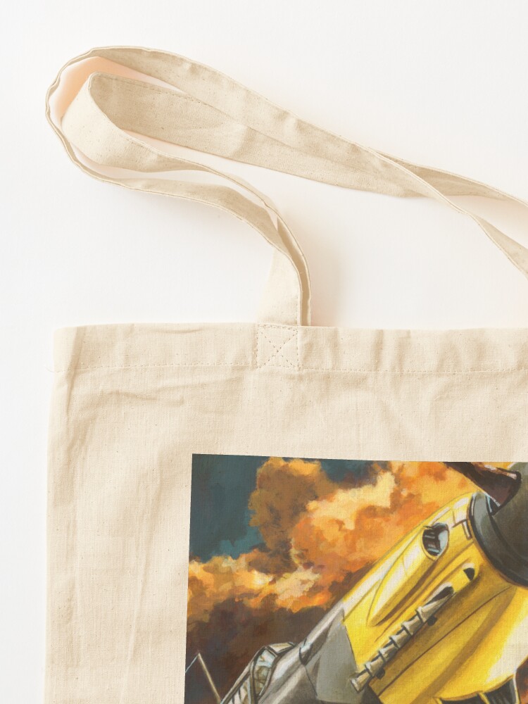 Alternate view of WW2 Luftwaffe Junker 87 Stuka dive bomber Tote Bag