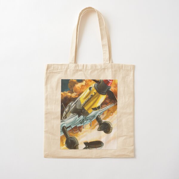 WW2 Luftwaffe Junker 87 Stuka dive bomber Cotton Tote Bag