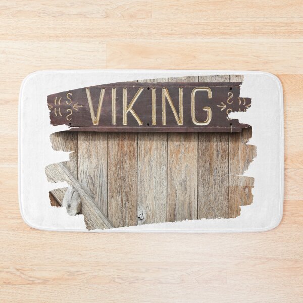Item preview, "Viking" Sign on Wood designed and sold by Orkneyology.