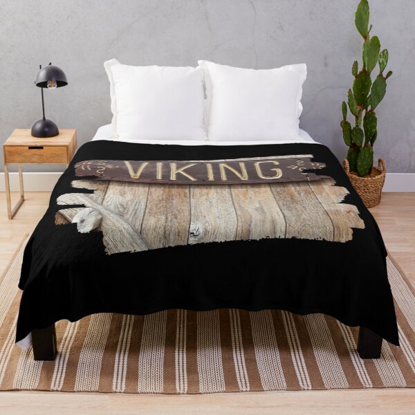 Item preview, "Viking" Sign on Wood designed and sold by Orkneyology.