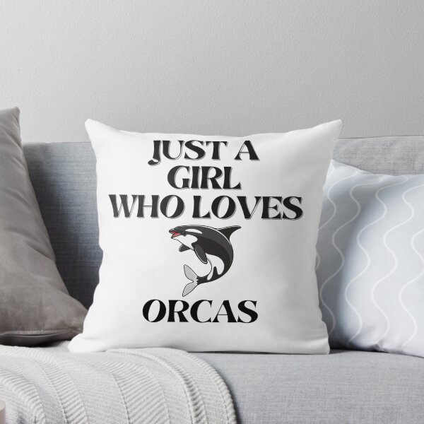 Item preview, Just A Girl Who Loves Orcas designed and sold by Gmaish.