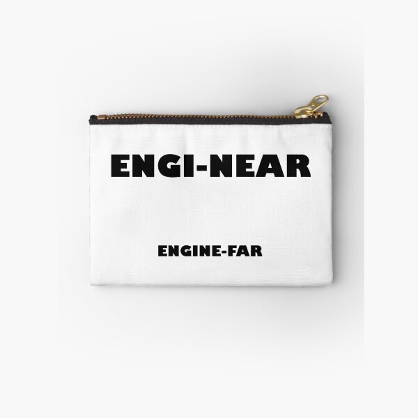 Item preview, Funny engineers pun: "Enginear" "engine-far" - engineering edition. designed and sold by Deegital18.