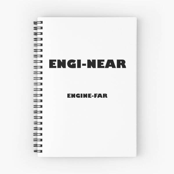 Item preview, Funny engineers pun: "Enginear" "engine-far" - engineering edition. designed and sold by Deegital18.