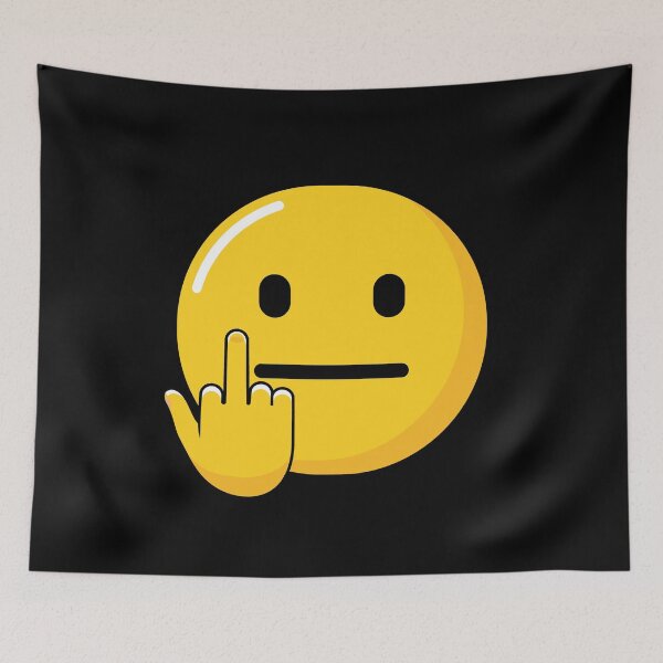 Item preview, Simple Fuck You Emoji designed and sold by Schallerer.