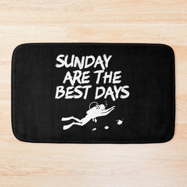 Item preview, Scuba Diving Diver Ocean Underwater Swim Sunday Are The Best Days designed and sold by Akmloza.