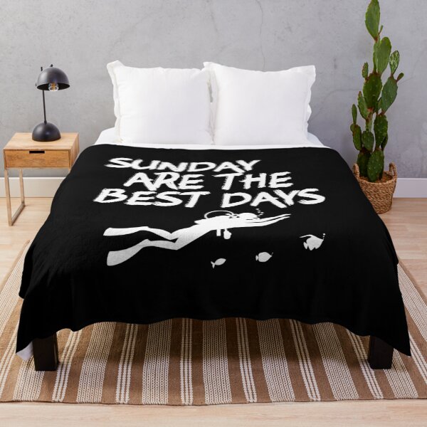 Item preview, Scuba Diving Diver Ocean Underwater Swim Sunday Are The Best Days designed and sold by Akmloza.