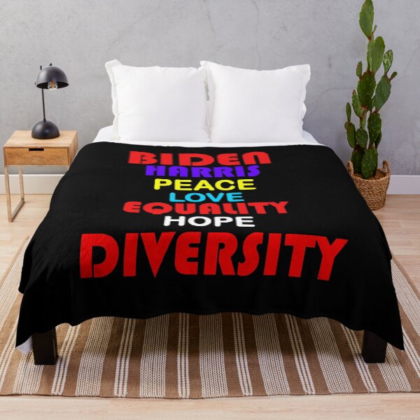 Item preview, Biden Harris Peace Love Equality Hope Diversity designed and sold by Bouchfashions.
