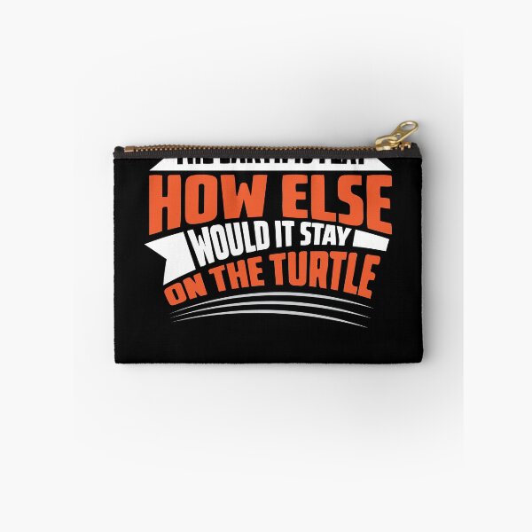 Item preview, Of Course earth is fla how else stays it on Turtle designed and sold by Grinover.