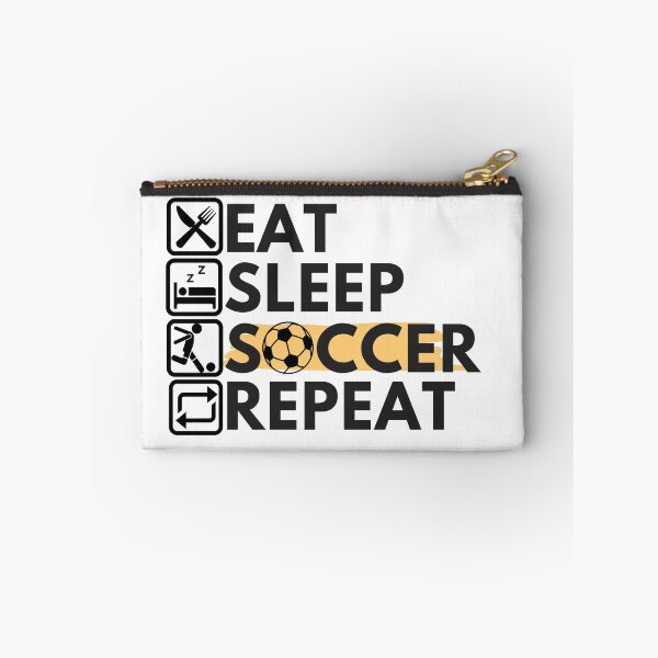 Artikelvorschau, Eat Sleep Soccer Repeat entworfen und verkauft von MoohAs.