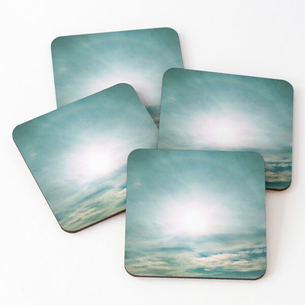 Item preview, Brightly shining sun with halo around it  designed and sold by helenkaiy.