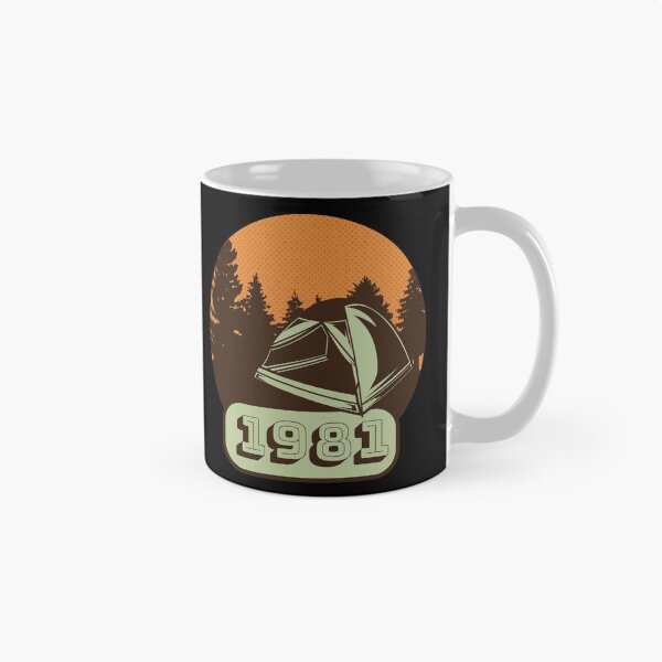 Item preview, Vintage Hiking Camping 1981 designed and sold by Piztees.