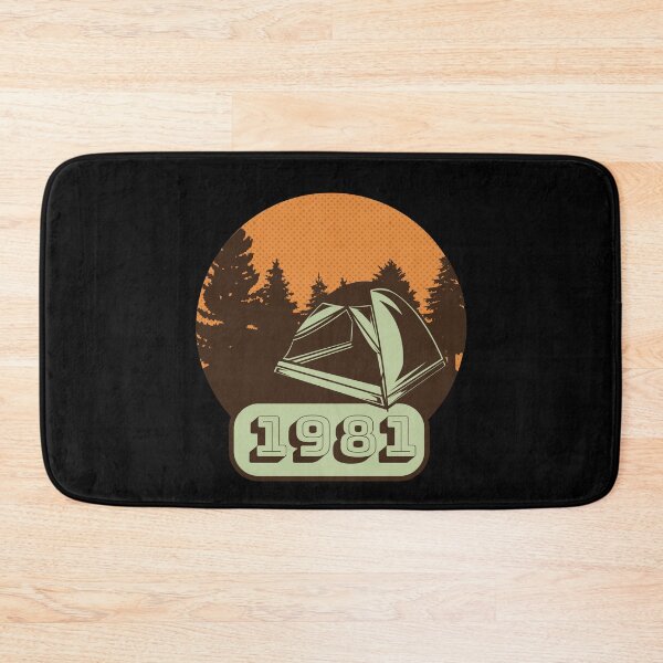 Item preview, Vintage Hiking Camping 1981 designed and sold by Piztees.