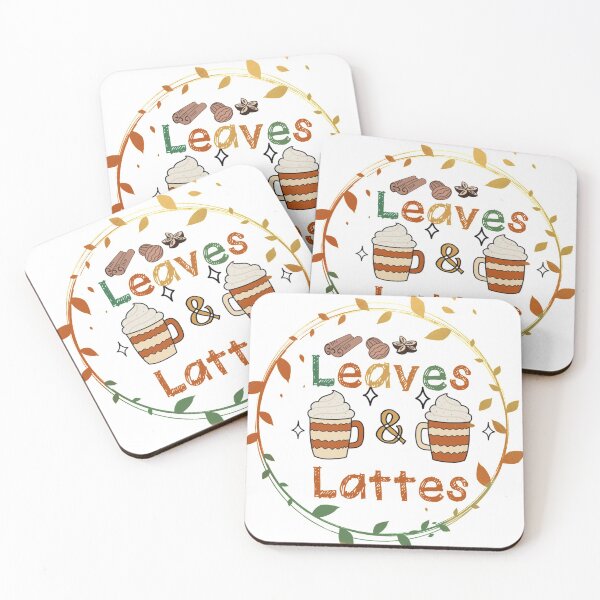Item preview, Leaves & Lattes  designed and sold by Dollfacedesign.